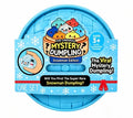 RMS Mystery Dumpling Snowman Edition Squishy Toy, Glitter Stress Relief Fidget Toy with Blue Steamer Box