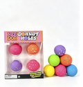 NeeDoh Dohnut Holes 4 Pack - Soft Cream Squeeze Squishy Stress Relief Fidget Toy
