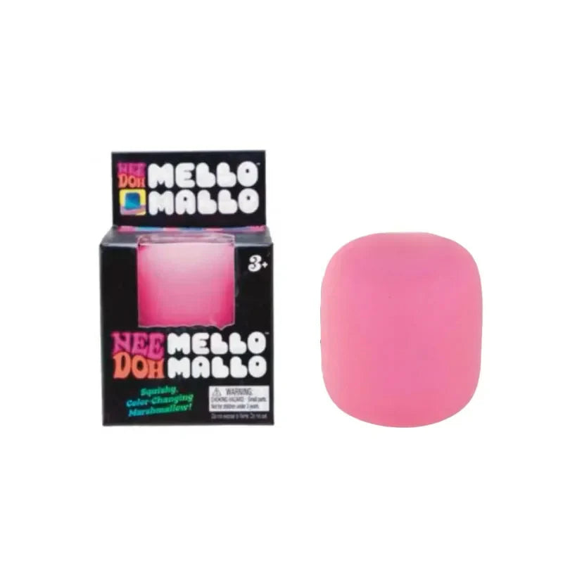 Viral NeeDoh-Style UV Color Changing Squish Toy | Marshmallow Soft Slow Rebound Fidget Stress Relief Squeeze Toy