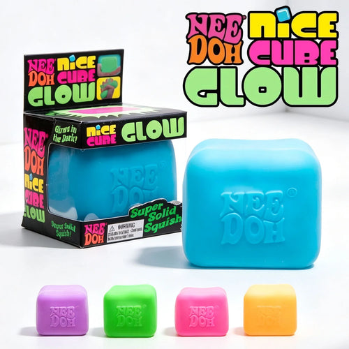 Nee Doh Nice Cube Squishy Fidget Toy | Maltose Slow Rebound Stress Relief Ball